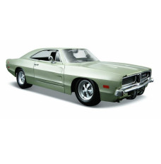 Composite model Dodge Charger R T 1969 silver