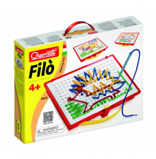 Filo embroidered strings