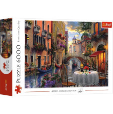 Puzzles 6000 elements, Romantic dinner