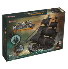 PUZZLE 3D Large set of pirate ships Queen Revenge