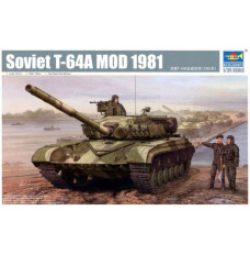 Plastic model T-64AV mod 1984