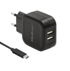 Network Charger 17W | 5V | 3.4A | 2xUSB + Cable USB typC