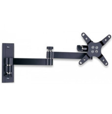 Wall mount LCD / LED 13-30 inch double arm, black
