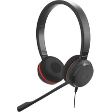 Evolve20 Stereo MS + Leatherette Ear Cushi