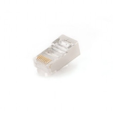 Shielded modular plug RJ45 FTP cat.5e 100pcs