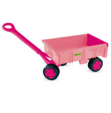 Gigant Handcart for girls pink 95 cm