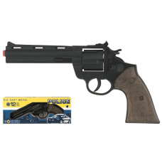 Police revolver metal 12 cartrige GONHER 123 6