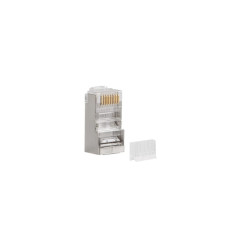 RJ-45 Plug 8P8C cat.6 FTP (100pcs) with a cable and wire guide
