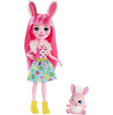 Doll Enchantimals + Animal Bree Bunny