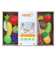 Fruits and vegetables with velcro