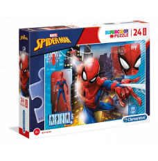 Puzzle 24 pcs Maxi Super Color - Spider-Man