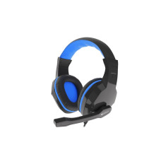 Słuchawki dla graczy Genesis Argon 100 z mikrofonem czarno-niebieskie