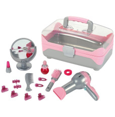Beauty case with Braun hairdryer