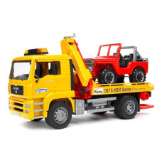 Tow truck with cross country vehicle MAN TGA 