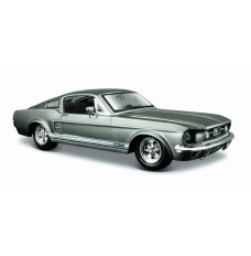 Composite model Ford Mustang GT 1967 1 24 grey