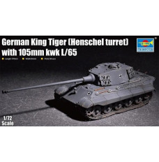 TRUMPETER King Tiger w/ 105mm kWh (Henschel tur