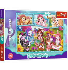 TREFL 200 PCS Wonderfull world of Enchantimals