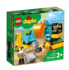 Bricks DUPLO Truck & Tracked Excavator