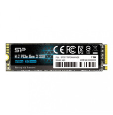 SSD drive P34A60 1TB PCIE M.2 NVMe 2200 1600 MB s