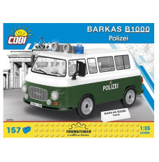 Bricks Cars Barkas B1000 Polizei