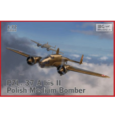 Plastic model PZL 37A bis II Los Polish Medium Bomber