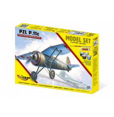 Plastic model Set Samolot P.11C