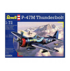 Plastic model P-47 Thunderbolt 