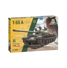 ITALERI T-55A Medium Battle Tank (Pl wersja)