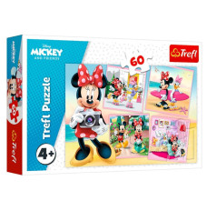 Puzzle 60 elementów Urocza Minnie