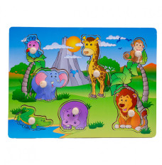 Wooden puzzle Zoo