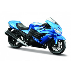 Maisto Motorcycle Kawasa ki Ninja ZX-14R blue