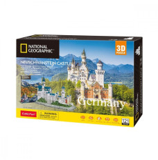 Puzzle 3D Neuschwanstein Castle National Geographic