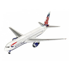 Plastic model airplane Boeing 767-300ER British Airways Chelsea Rose