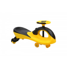 Ride-on Swing Car with music and light yellow-black