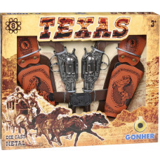 Cowboy set 2 revolvers with holsters Gonher 