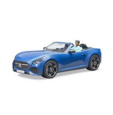 Auto Roadster blue with removable figurine