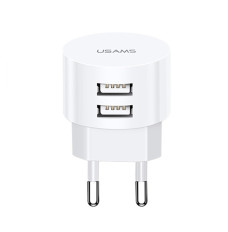 Charger T20 2XUSB 2,1A Round