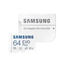 Memory card microSD MB-MC64KA EU 64GB EVO Plus + adapter