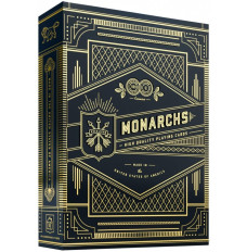 Karty Monarchs Deck Czarne