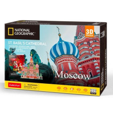 Puzzle 3D National Geographic Sobór Św. Bazyla 222 elementów