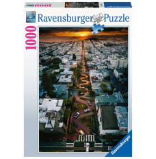 Puzzle 2D 1000 elements: San Francisco