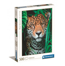 Puzzle 500 elements High Quality, Jaguar In The Jungle