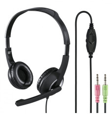 PC office headset Hama HS-P150 black