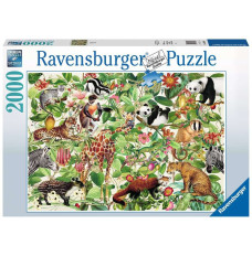 Puzzle 2000 elements Jungle