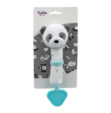 Toy with sound - Mint panda 16 cm