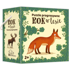 Progressive puzzle Year in the forest