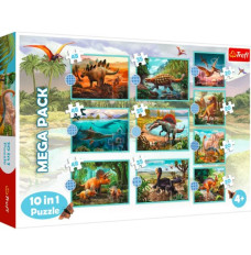 Puzzle 10in1 Meet all the dinozaurs 90390