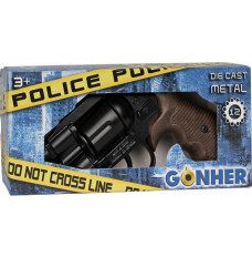  Metal police revolver 12 rounds Gonher