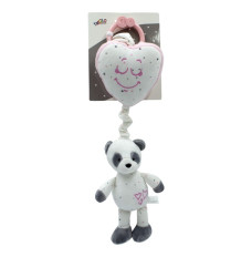 Music box - Pink Panda 35 cm