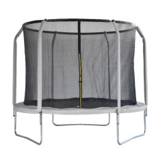 Garden trampoline 10FT light grey